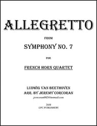 Allegretto from Symphony No. 7 P.O.D. cover Thumbnail